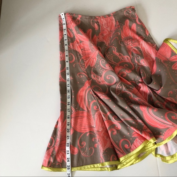 Etcetera A line Ruffled Skirt - size 6 - Picture 7 of 8